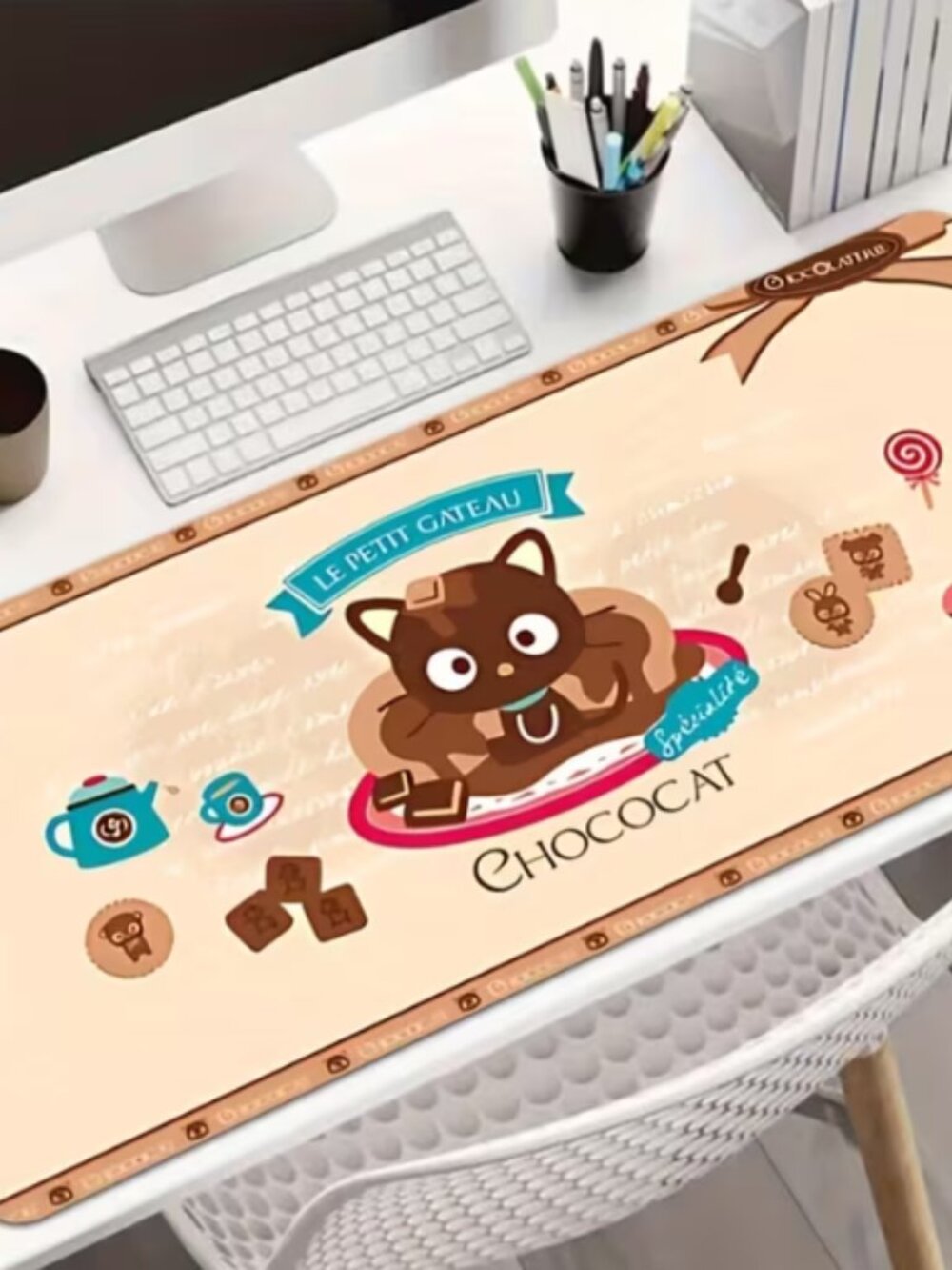 #CC-269 Hello Kitty & Friends Chococat Desk Pad